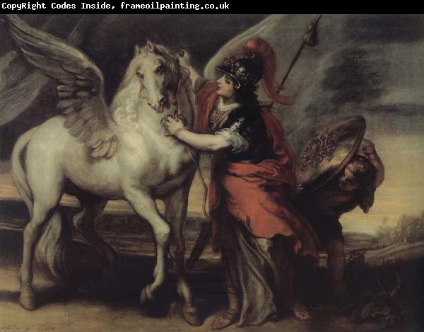 Theodor van Thulden Athene and Pegasus